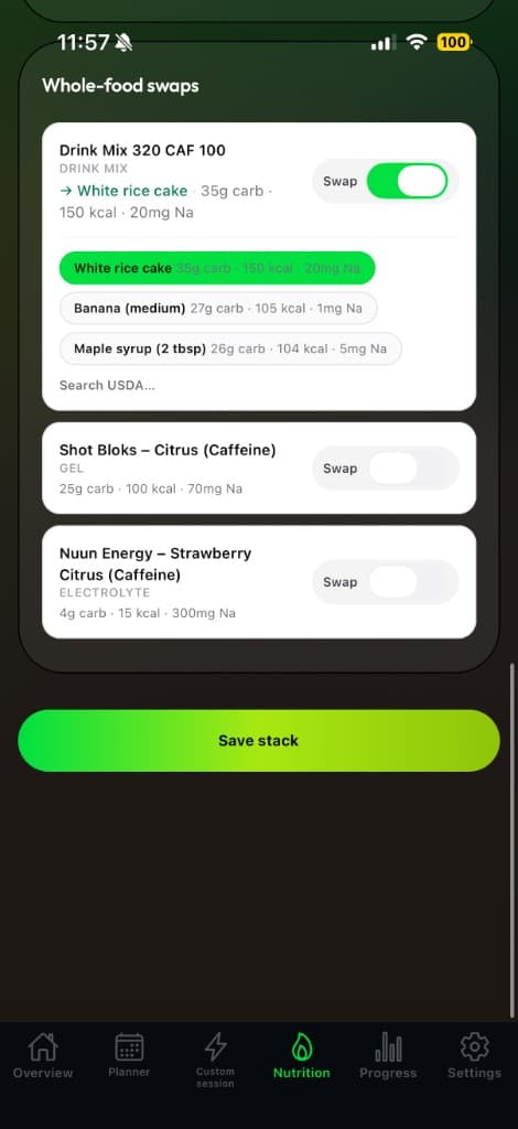fuelant Nutrition whole-food swaps for drink mix, gels, and electrolytes